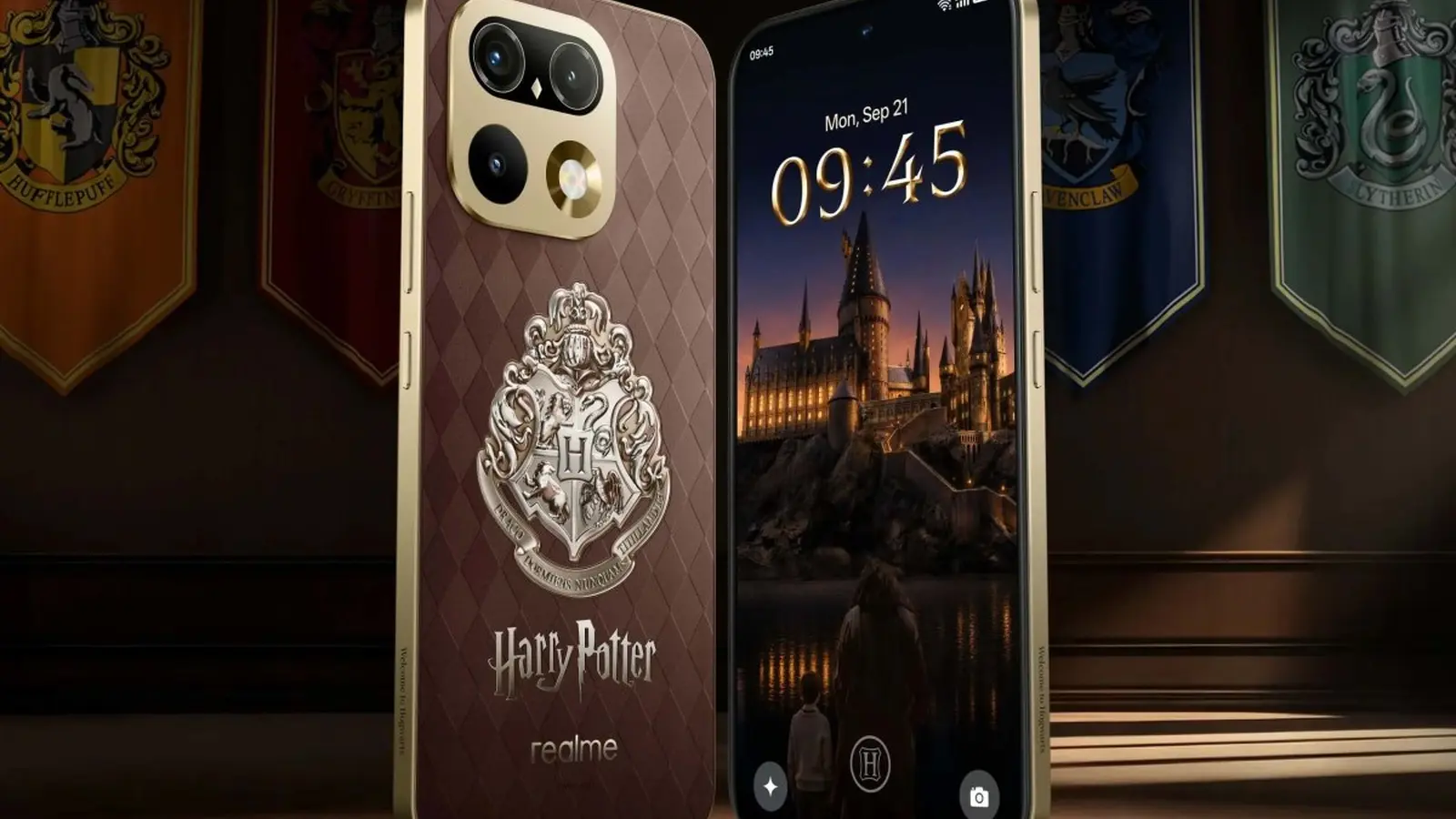 Realme 16 Pro Harry Potter-editie met magische crest