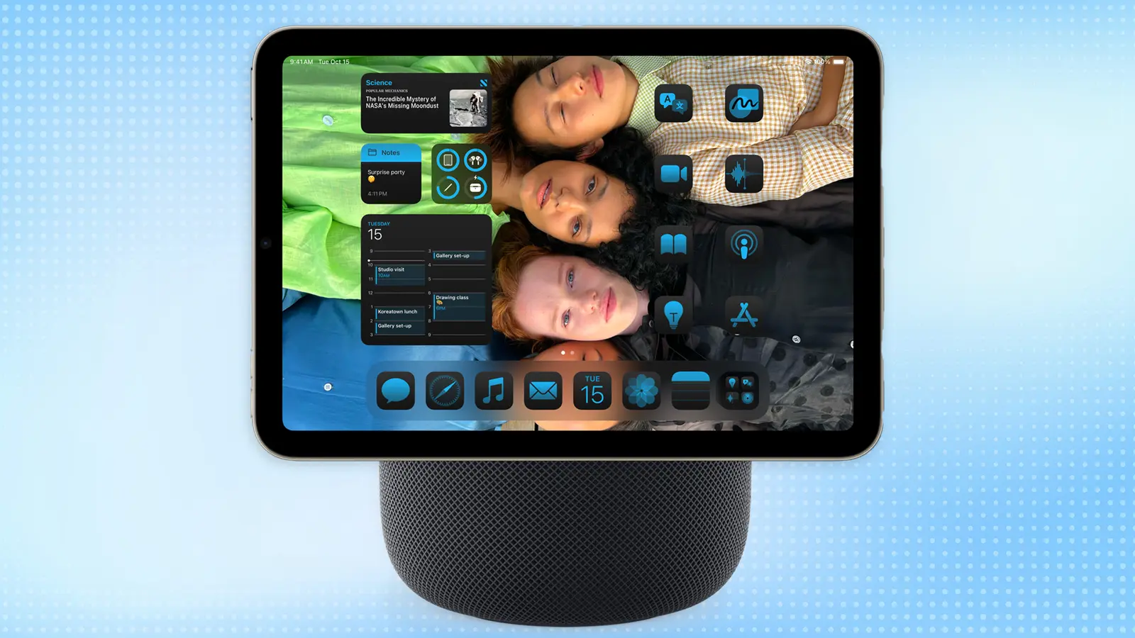 Apple onthult HomePod met scherm en nieuwe HomePad