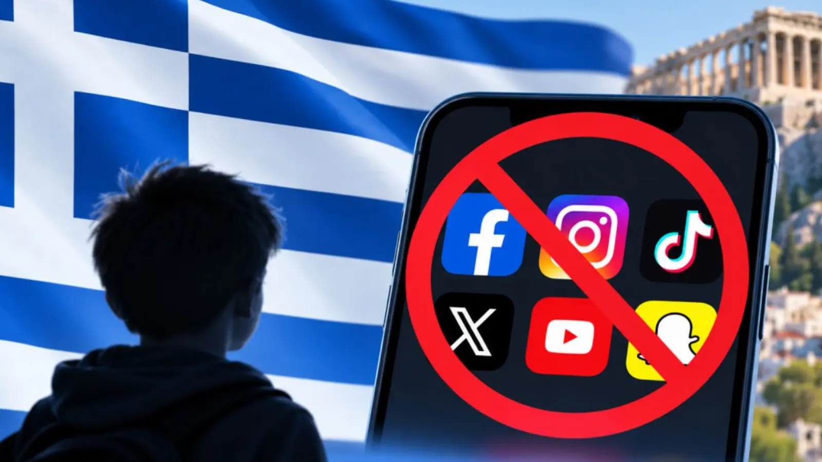 Griekenland verbiedt social media voor kinderen onder 15