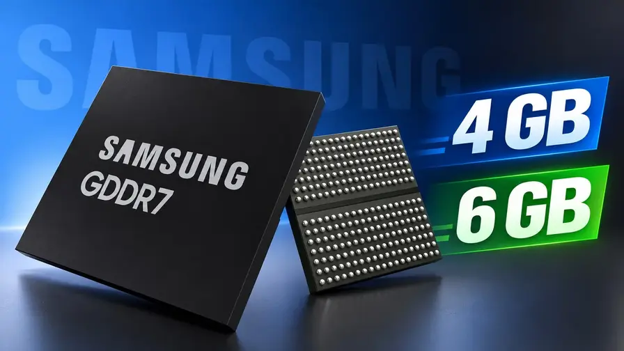 GDDR7: 4GB en 6GB-chips kunnen VRAM en kaarten veranderen