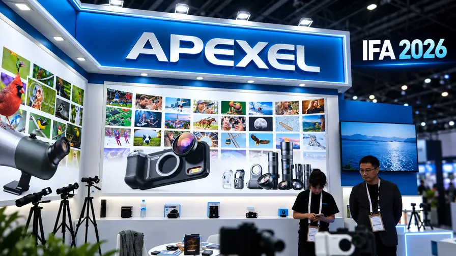 Apexel op IFA 2026: 30X telelens en AI voor vogels