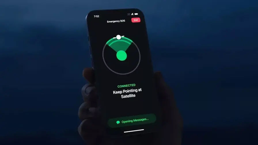Apple verlengt gratis satelliettoegang voor iPhones