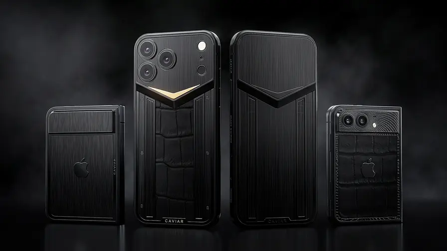 Caviar Black Edition: volledig zwart iPhone 18-modellen