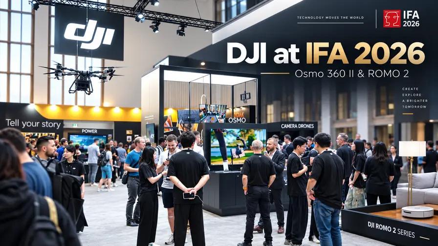 DJI onthult Osmo 360 II en ROMO 2 op IFA 2026: functies