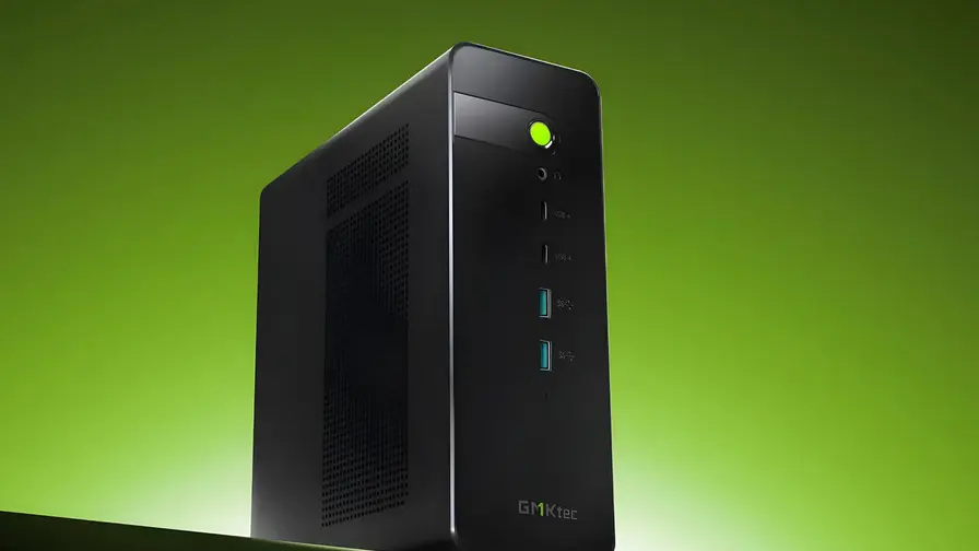 Gmtech Evo-X5 Pro mini-pc met Ryzen AI Max+ PRO 495