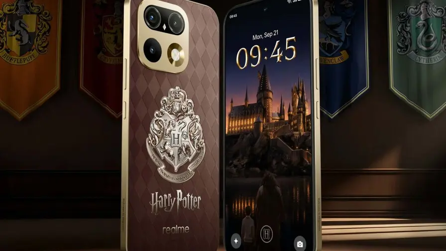 Realme 16 Pro Harry Potter-editie met magische crest