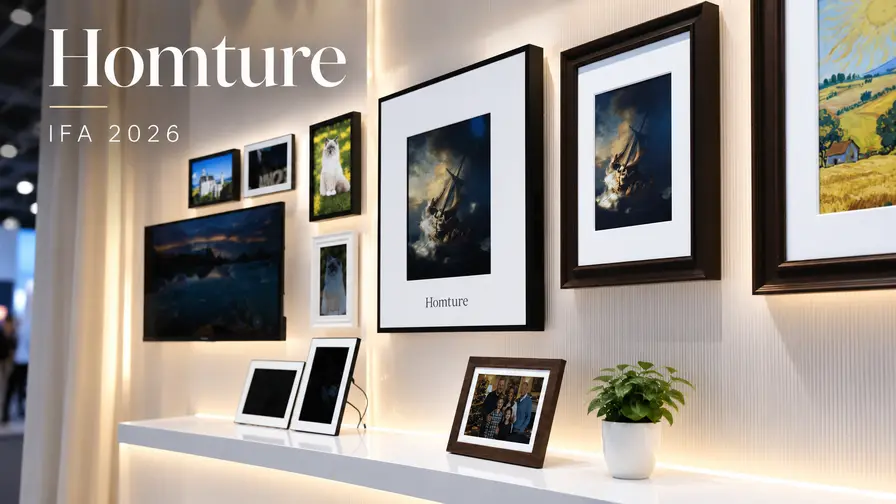 Homture onthult AI Magische Lijst en E-Ink-schilderij op IFA