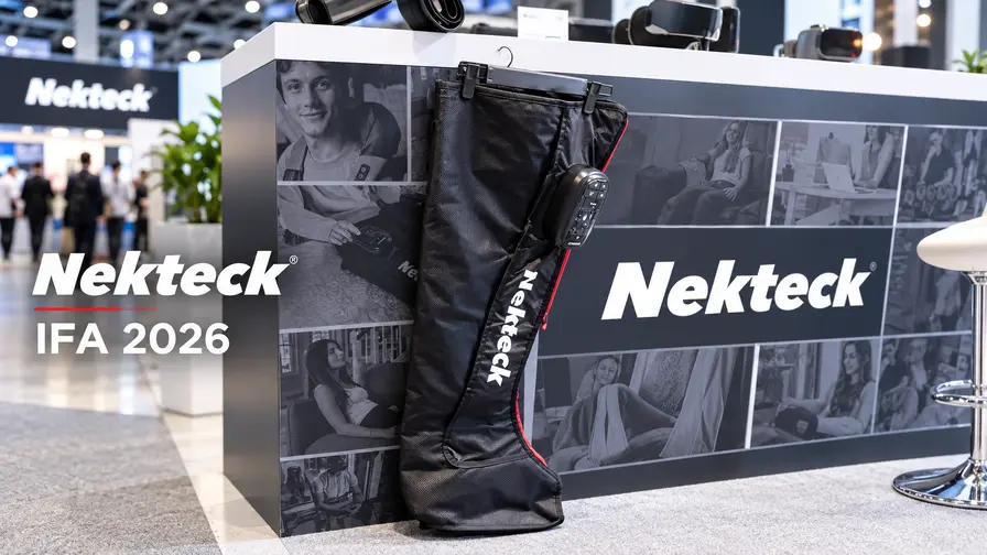 Nekteck op IFA 2026: herstelmassage en keukenapparaten