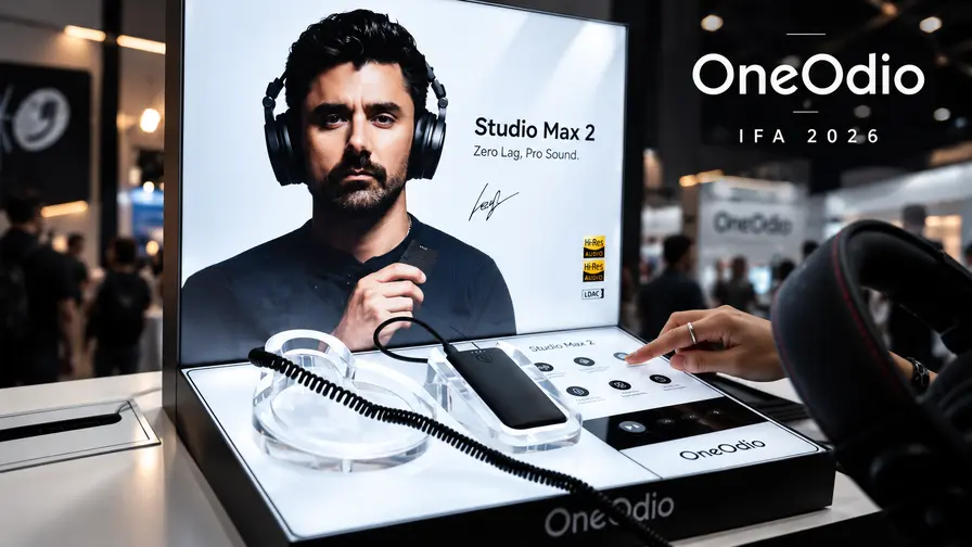 OneOdio Studio Max 2: 9ms latentie, LDAC en 120 uur