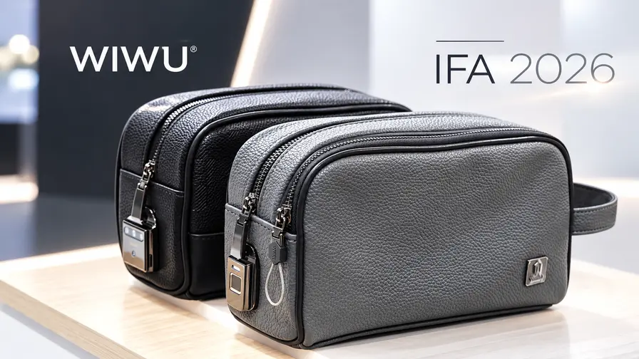 WIWU op IFA 2026: slimme EDC-accessoires met tracking