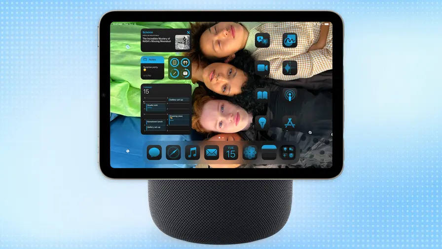Apple onthult HomePod met scherm en nieuwe HomePad