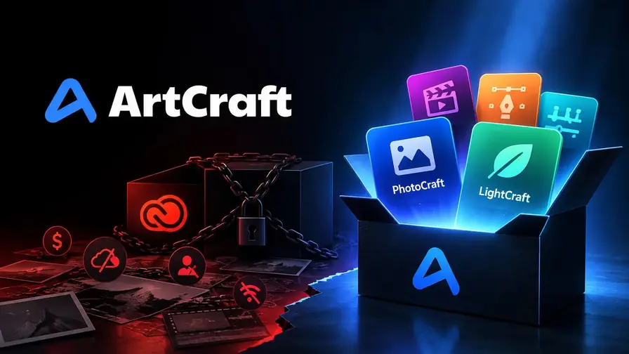 ArtCraft: open-source alternatief voor Adobe-tools