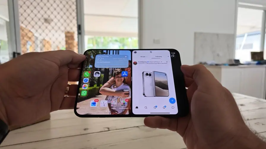Samsung Display ontkent schuld bij iPhone Duo vouwschermen